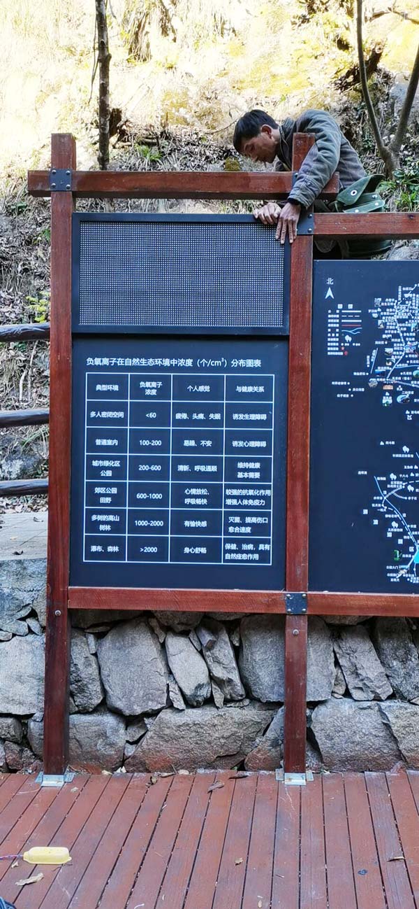 公園、景區負氧離子監測系統